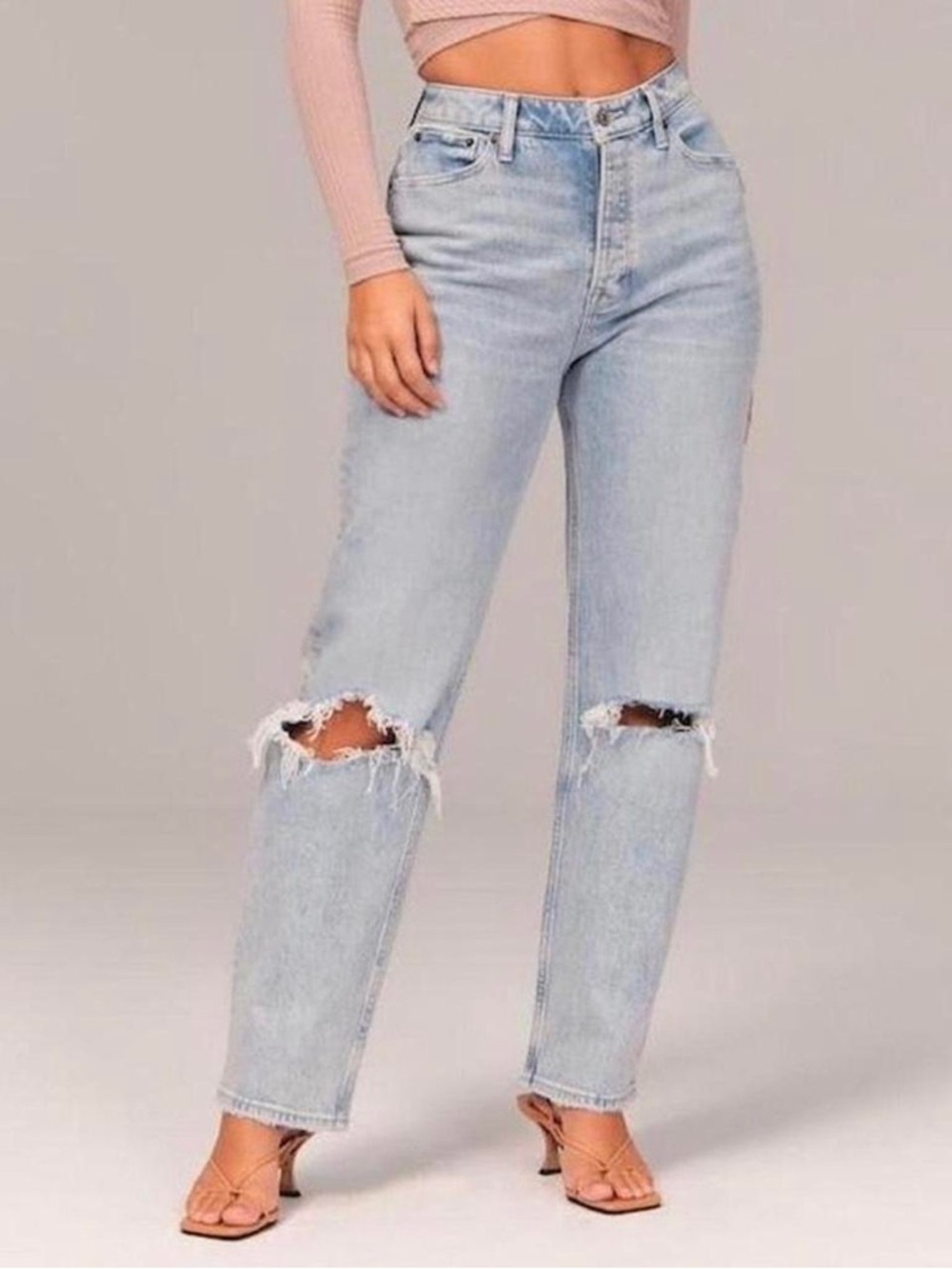 Abercrombie & Fitch 90’s Straight Ultra High-Rise Jeans